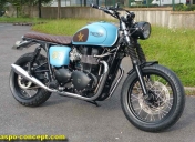 Le Triumph Scrambler de Alain