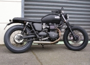 Triumph Bonneville Brat style