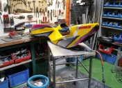 Modification de l'assise en créant une monocoque