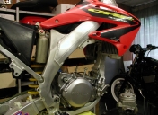 Cadre de 450 CRF / moteur de 500 CR montage Raspo