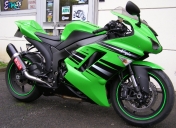 ZX6R full préparation ave HP Corse SPS inox noir