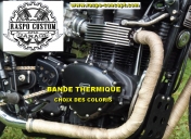 Bandes thermiques sur collecteur