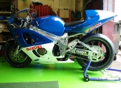 Suzuki GSXR 750 piste