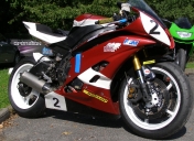 Yamaha R6 piste