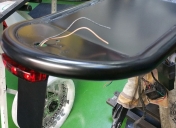 Boncle AR et passage de roue étanche mis en peinture