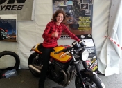 Visite de Marie Olga a IRON-BIKERS