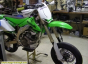 Kawasaki 450 KXF Freinage