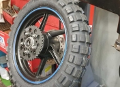 Montage des pneus Continental TKC70