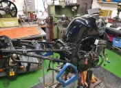 Démontage complet de la moto