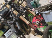 Montage d'une fourche inversée de GSXR