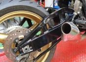 Adaptation d'un nouveau bras oscillant de GSXR 