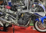 Démontage en cours