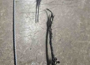 Câble d'accélérateur cassé