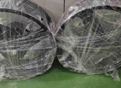 Retour des roues en époxy noir
