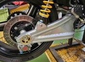 Usinage support étrier Brembo + usinage des entretoises
