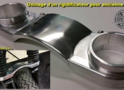 Usinage d'un rigidificateur de fourche pour Triumph Bonneville T100