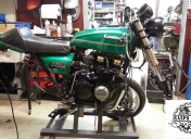 Montage fourche inversée de ZX7R