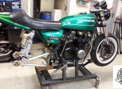 Montage fourche inversée de ZX7R