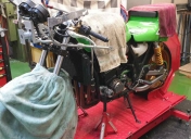 Modification du support de la tête de fourche