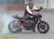 Photos pour la revue Option Moto